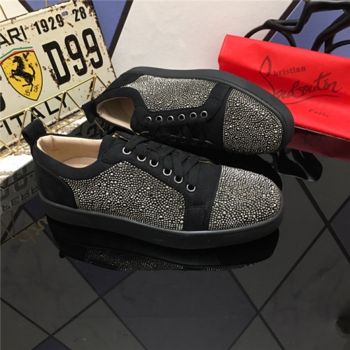 Cheap Christian Louboutin CL Shoes For Women #484955 Replica Wholesale [$82.00 USD] [ITEM#484955] on Replica Christian Louboutin Casual Shoes