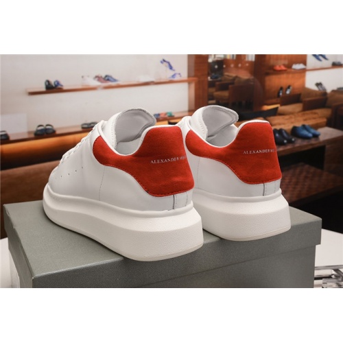 Cheap Alexander McQueen Leather Shoes For Women #485004 Replica Wholesale [$80.00 USD] [ITEM#485004] on Replica Alexander McQueen Casual Shoes