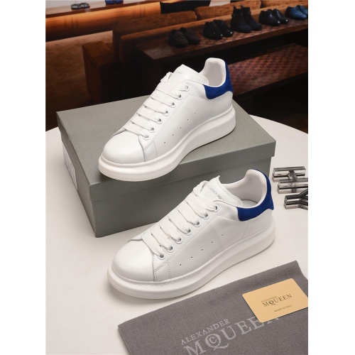 Cheap Alexander McQueen Leather Shoes For Women #485007 Replica Wholesale [$80.00 USD] [ITEM#485007] on Replica Alexander McQueen Casual Shoes