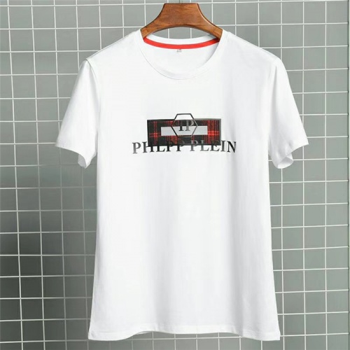 Cheap Philipp Plein PP T-Shirts Short Sleeved For Men #485730 Replica Wholesale [$31.60 USD] [ITEM#485730] on Replica Philipp Plein PP T-Shirts