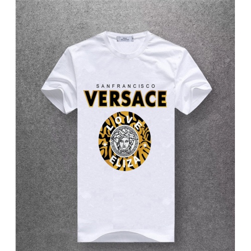 Cheap Versace T-Shirts Short Sleeved For Men #486035 Replica Wholesale [$24.50 USD] [ITEM#486035] on Replica Versace T-Shirts