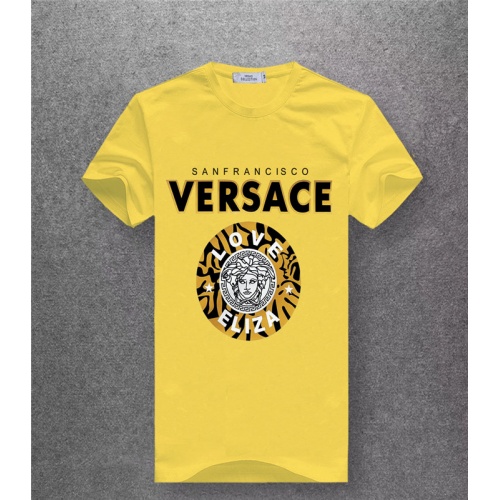 Cheap Versace T-Shirts Short Sleeved For Men #486036 Replica Wholesale [$24.50 USD] [ITEM#486036] on Replica Versace T-Shirts