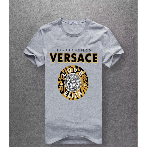 Cheap Versace T-Shirts Short Sleeved For Men #486039 Replica Wholesale [$24.50 USD] [ITEM#486039] on Replica Versace T-Shirts