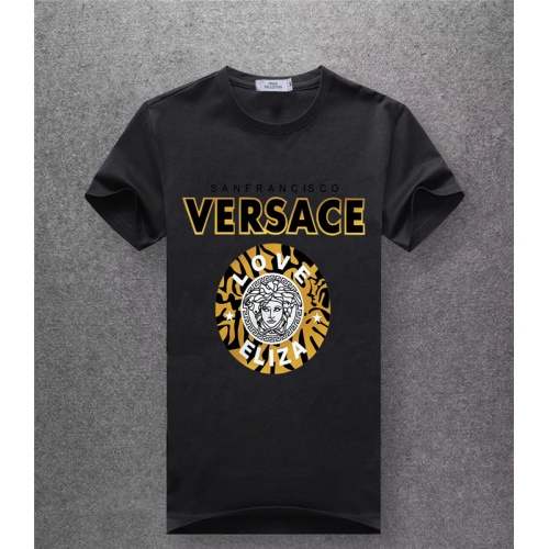 Cheap Versace T-Shirts Short Sleeved For Men #486040 Replica Wholesale [$24.50 USD] [ITEM#486040] on Replica Versace T-Shirts