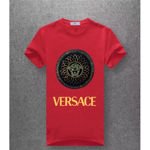 Cheap Versace T-Shirts Short Sleeved For Men #486048 Replica Wholesale [$26.50 USD] [ITEM#486048] on Replica Versace T-Shirts