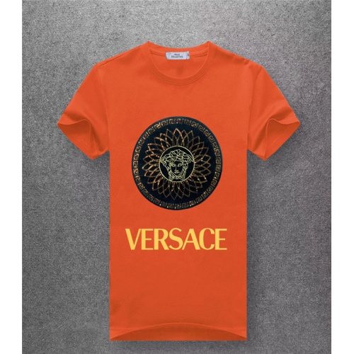 Cheap Versace T-Shirts Short Sleeved For Men #486049 Replica Wholesale [$26.50 USD] [ITEM#486049] on Replica Versace T-Shirts