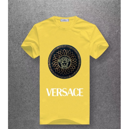 Cheap Versace T-Shirts Short Sleeved For Men #486051 Replica Wholesale [$26.50 USD] [ITEM#486051] on Replica Versace T-Shirts