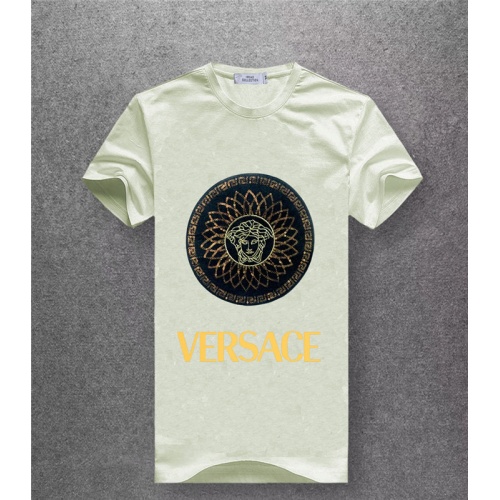 Cheap Versace T-Shirts Short Sleeved For Men #486052 Replica Wholesale [$26.50 USD] [ITEM#486052] on Replica Versace T-Shirts