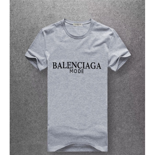 Cheap Balenciaga T-Shirts Short Sleeved For Men #486142 Replica Wholesale [$24.50 USD] [ITEM#486142] on Replica Balenciaga T-Shirts