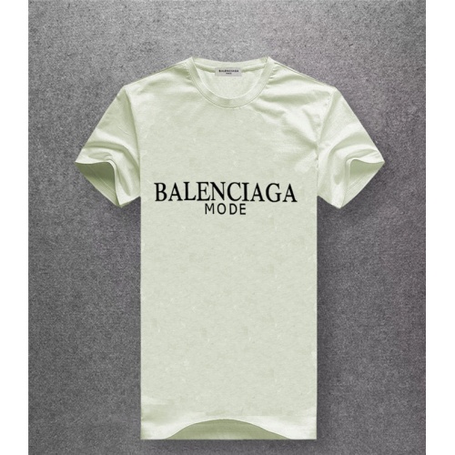 Cheap Balenciaga T-Shirts Short Sleeved For Men #486144 Replica Wholesale [$24.50 USD] [ITEM#486144] on Replica Balenciaga T-Shirts
