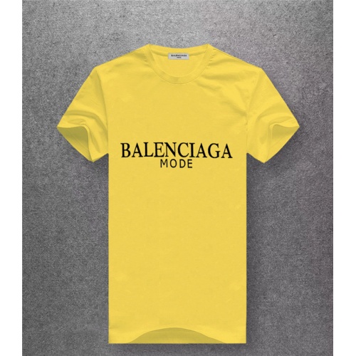 Cheap Balenciaga T-Shirts Short Sleeved For Men #486145 Replica Wholesale [$24.50 USD] [ITEM#486145] on Replica Balenciaga T-Shirts