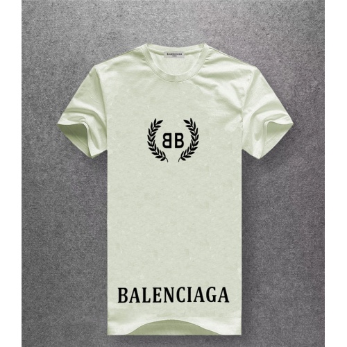 Cheap Balenciaga T-Shirts Short Sleeved For Men #486152 Replica Wholesale [$24.50 USD] [ITEM#486152] on Replica Balenciaga T-Shirts