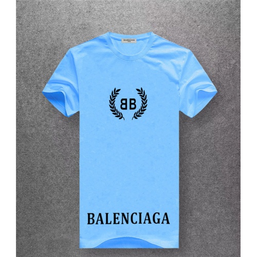 Cheap Balenciaga T-Shirts Short Sleeved For Men #486153 Replica Wholesale [$24.50 USD] [ITEM#486153] on Replica Balenciaga T-Shirts