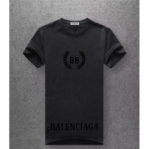 Cheap Balenciaga T-Shirts Short Sleeved For Men #486155 Replica Wholesale [$24.50 USD] [ITEM#486155] on Replica Balenciaga T-Shirts