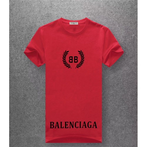 Cheap Balenciaga T-Shirts Short Sleeved For Men #486158 Replica Wholesale [$24.50 USD] [ITEM#486158] on Replica Balenciaga T-Shirts