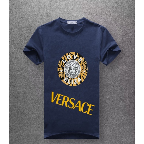 Cheap Versace T-Shirts Short Sleeved For Men #486176 Replica Wholesale [$24.50 USD] [ITEM#486176] on Replica Versace T-Shirts