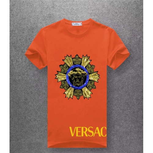 Cheap Versace T-Shirts Short Sleeved For Men #486209 Replica Wholesale [$26.50 USD] [ITEM#486209] on Replica Versace T-Shirts