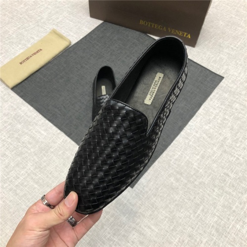 Cheap Bottega Veneta Leather Shoes For Men #486922 Replica Wholesale [$85.00 USD] [ITEM#486922] on Replica Bottega Veneta BV Leather Shoes