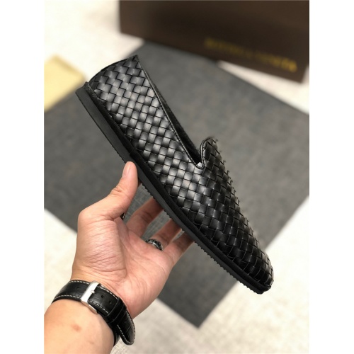 Cheap Bottega Veneta Leather Shoes For Men #486922 Replica Wholesale [$85.00 USD] [ITEM#486922] on Replica Bottega Veneta BV Leather Shoes