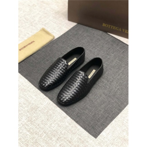 Cheap Bottega Veneta Leather Shoes For Men #486922 Replica Wholesale [$85.00 USD] [ITEM#486922] on Replica Bottega Veneta BV Leather Shoes