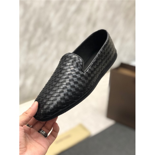 Cheap Bottega Veneta Leather Shoes For Men #486922 Replica Wholesale [$85.00 USD] [ITEM#486922] on Replica Bottega Veneta BV Leather Shoes