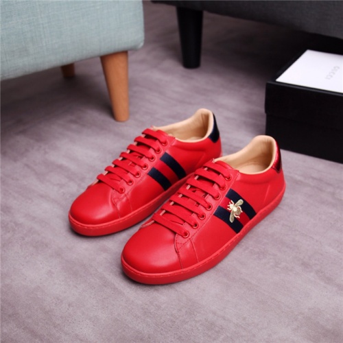 Cheap Gucci Casual Shoes For Men #487109 Replica Wholesale [$75.00 USD] [ITEM#487109] on Replica Gucci Casual Shoes