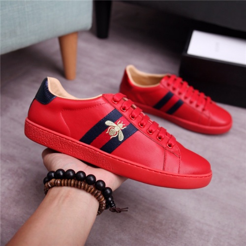 Cheap Gucci Casual Shoes For Men #487109 Replica Wholesale [$75.00 USD] [ITEM#487109] on Replica Gucci Casual Shoes