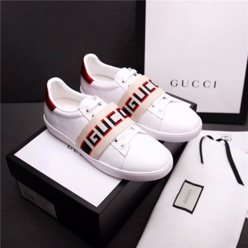 Cheap Gucci Casual Shoes For Men #487113 Replica Wholesale [$75.00 USD] [ITEM#487113] on Replica Gucci Casual Shoes