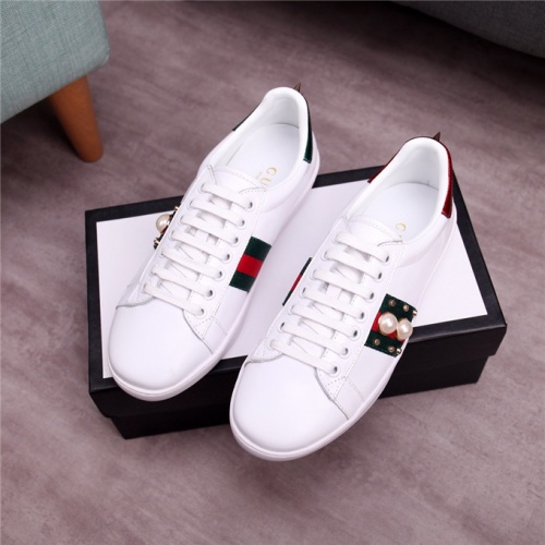 Cheap Gucci Casual Shoes For Women #487204 Replica Wholesale [$72.00 USD] [ITEM#487204] on Replica Gucci Casual Shoes