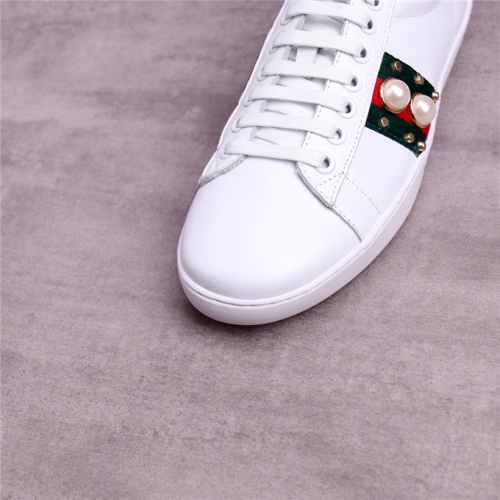 Cheap Gucci Casual Shoes For Women #487204 Replica Wholesale [$72.00 USD] [ITEM#487204] on Replica Gucci Casual Shoes