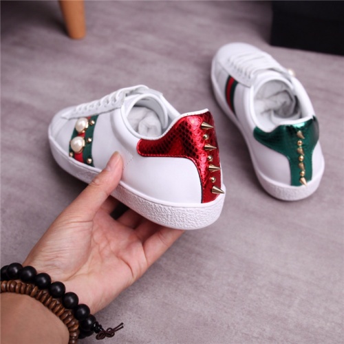 Cheap Gucci Casual Shoes For Women #487204 Replica Wholesale [$72.00 USD] [ITEM#487204] on Replica Gucci Casual Shoes