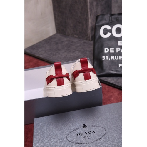Cheap Prada Casual Shoes For Men #487346 Replica Wholesale [$82.00 USD] [ITEM#487346] on Replica Prada Flat Shoes