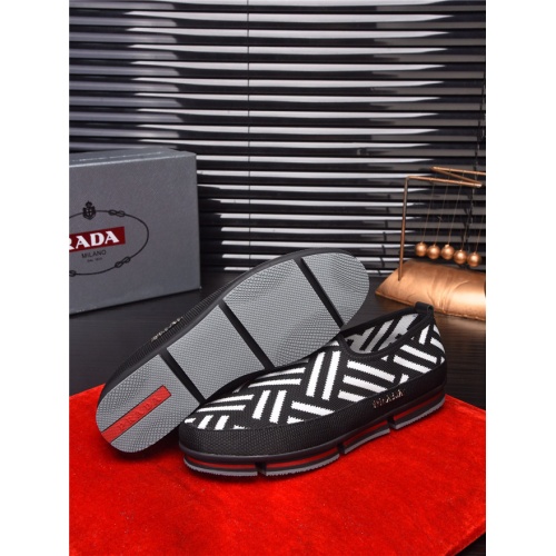 Cheap Prada Casual Shoes For Men #487355 Replica Wholesale [$75.00 USD] [ITEM#487355] on Replica Prada Flat Shoes