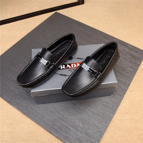 Cheap Prada Casual Shoes For Men #487374 Replica Wholesale [$80.00 USD] [ITEM#487374] on Replica Prada Flat Shoes