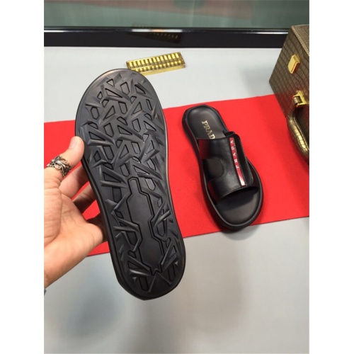 Cheap Prada Fashion Slippers For Men #487387 Replica Wholesale [$52.00 USD] [ITEM#487387] on Replica Prada Slippers