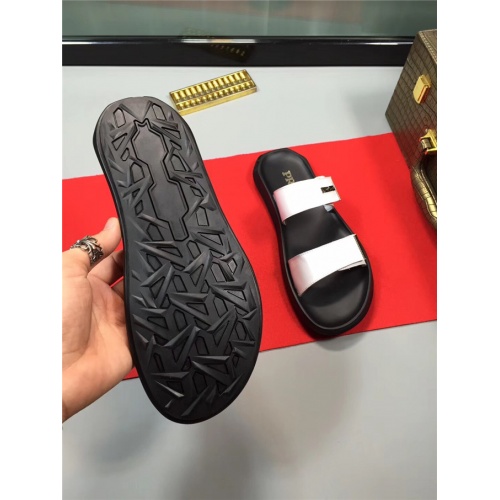 Cheap Prada Fashion Slippers For Men #487389 Replica Wholesale [$52.00 USD] [ITEM#487389] on Replica Prada Slippers