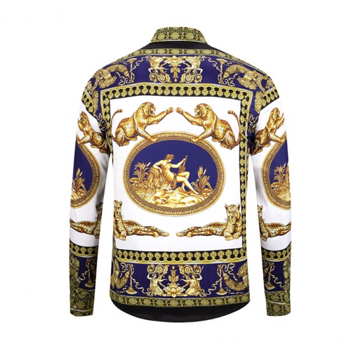 Cheap Versace Shirts Long Sleeved For Men #487569 Replica Wholesale [$41.00 USD] [ITEM#487569] on Replica Versace Shirts