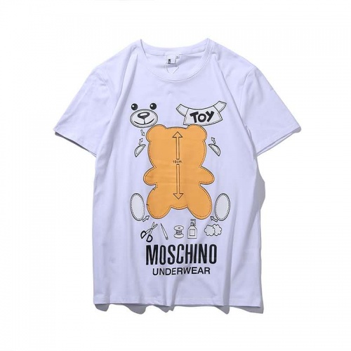 Cheap Moschino T-Shirts Short Sleeved For Men #487584 Replica Wholesale [$29.00 USD] [ITEM#487584] on Replica Moschino T-Shirts