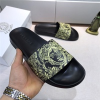 Cheap Versace Fashion Slippers For Women #482252 Replica Wholesale [$44.00 USD] [ITEM#482252] on Replica Versace Slippers