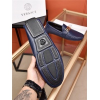 Cheap Versace Leather Shoes For Men #482921 Replica Wholesale [$80.00 USD] [ITEM#482921] on Replica Versace Leather Shoes
