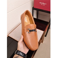 Cheap Salvatore Ferragamo SF Leather Shoes For Men #484278 Replica Wholesale [$75.00 USD] [ITEM#484278] on Replica Salvatore Ferragamo Leather Shoes