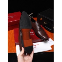Cheap Salvatore Ferragamo SF Leather Shoes For Men #484283 Replica Wholesale [$97.00 USD] [ITEM#484283] on Replica Salvatore Ferragamo Leather Shoes