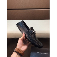 Cheap Philipp Plein PP Leather Shoes For Men #484885 Replica Wholesale [$78.00 USD] [ITEM#484885] on Replica Philipp Plein PP Leather Shoes