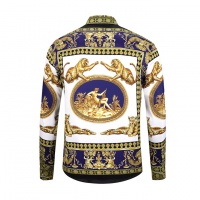 Cheap Versace Shirts Long Sleeved For Men #487569 Replica Wholesale [$41.00 USD] [ITEM#487569] on Replica Versace Shirts