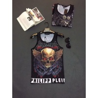 Cheap Philipp Plein PP Vests Sleeveless For Men #487673 Replica Wholesale [$38.00 USD] [ITEM#487673] on Replica Philipp Plein PP T-Shirts