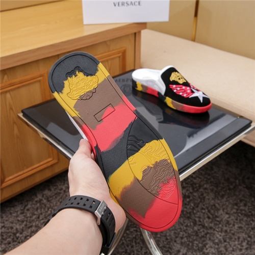 Cheap Versace Fashion Slippers For Men #488006 Replica Wholesale [$75.00 USD] [ITEM#488006] on Replica Versace Slippers