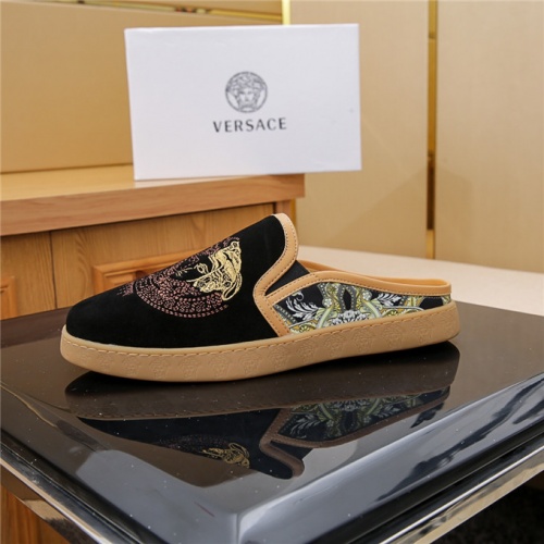 Cheap Versace Fashion Slippers For Men #488007 Replica Wholesale [$75.00 USD] [ITEM#488007] on Replica Versace Slippers