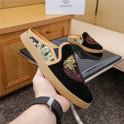 Cheap Versace Fashion Slippers For Men #488007 Replica Wholesale [$75.00 USD] [ITEM#488007] on Replica Versace Slippers