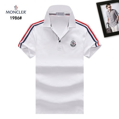 Cheap Moncler T-Shirts Short Sleeved For Men #488109 Replica Wholesale [$31.50 USD] [ITEM#488109] on Replica Moncler T-Shirts