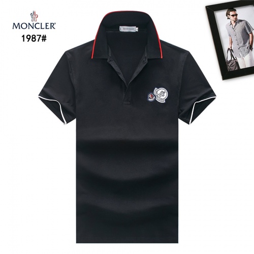 Cheap Moncler T-Shirts Short Sleeved For Men #488111 Replica Wholesale [$31.50 USD] [ITEM#488111] on Replica Moncler T-Shirts
